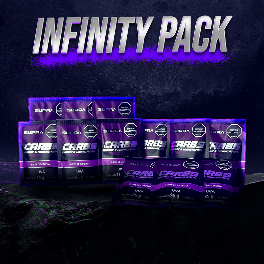 12 Sachets Supra Carbs Infinity Pack
